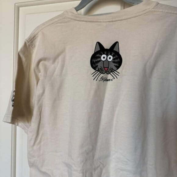 Crazy Shirts Lucky You Stay Hawaii Cat Tee S - Picture 4 of 4